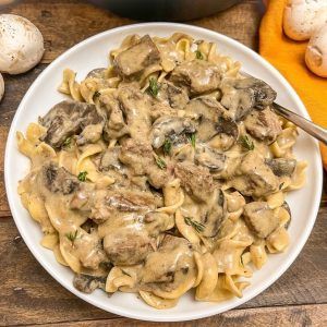 Beef Stroganoff